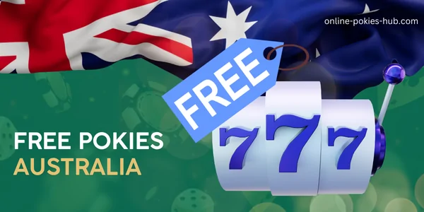 slot 777 and blue card free, australian flag, inscription on green playing chips and dice background