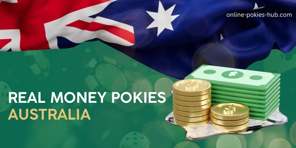 money and coins, australian flag, inscription on green playing chips and dice background
