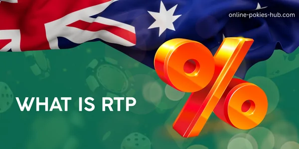orange percent, australian flag, inscription on green playing chips and dice background